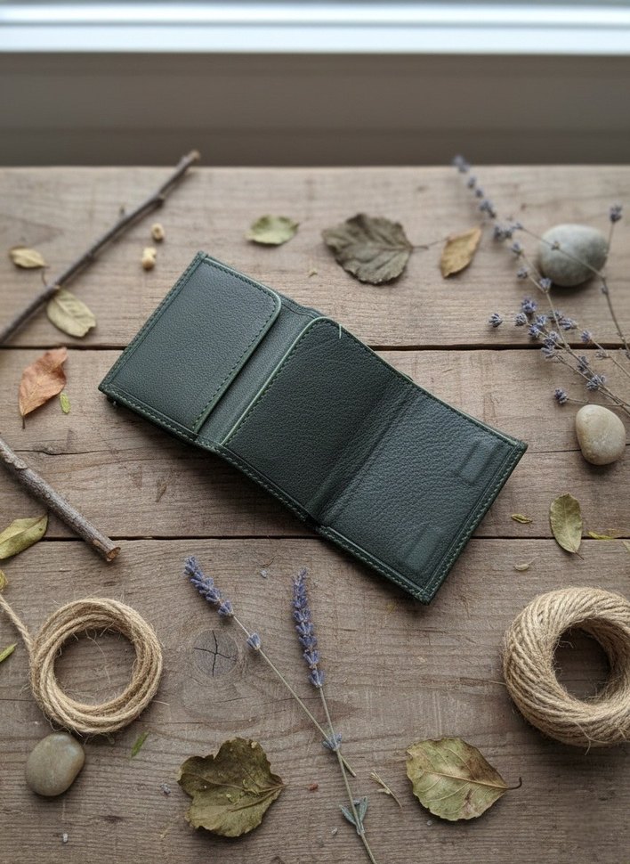 Mekanizmalı Hakiki Deri Kredi Kartlık Ve Erkek Cüzdan - Görsel 3