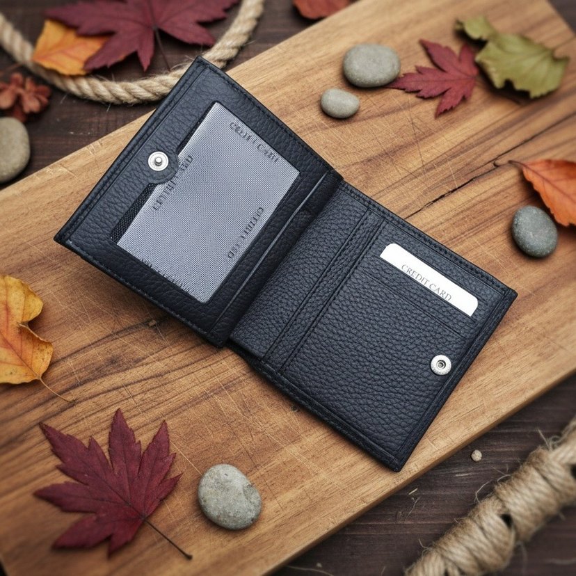 hakiki deri kadın cüzdan - Görsel 2