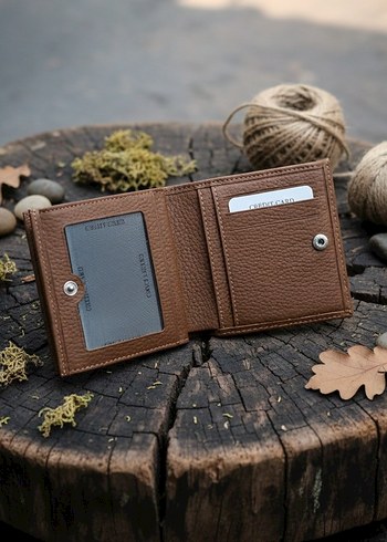 Modern Klasik Taba Kadın Cüzdanı - Görsel 2