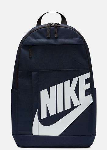 Nike Lacivert Fermuarlı Sırt Çantası