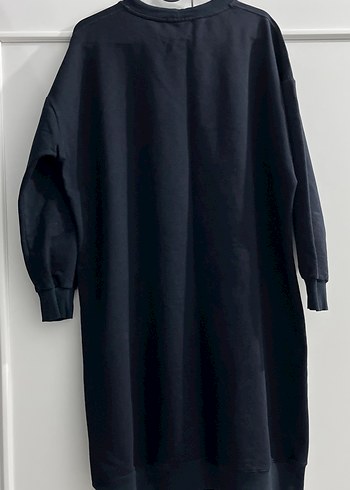 40 Beden Siyah Uzun Kollu Kadın Sweatshirt tunik