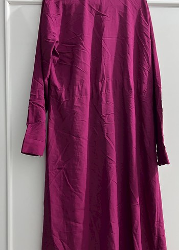 xl Beden Bordo Düğmeli Uzun tunik