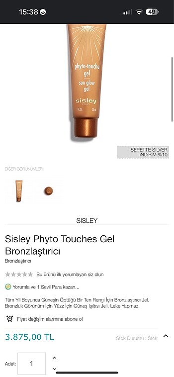 Allık gibi bronzer gibi çok amaçlı kullanılabilir