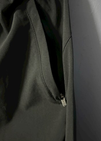 Siyah Rahat Kesim Fermuarlı Pantolon - Görsel 5