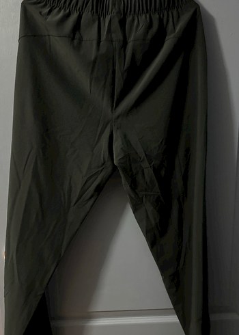 Siyah Rahat Kesim Fermuarlı Pantolon - Görsel 6