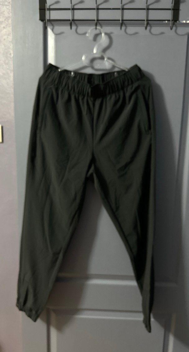 Siyah Rahat Kesim Fermuarlı Pantolon - Görsel 2