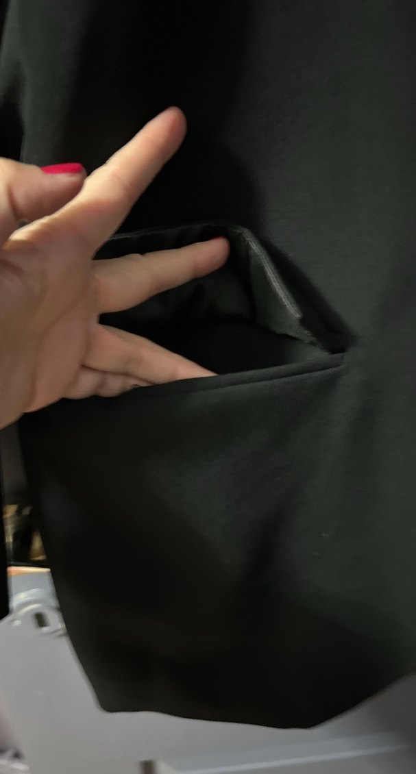 Siyah Düğmeli Kadın Blazer Ceket - Görsel 5