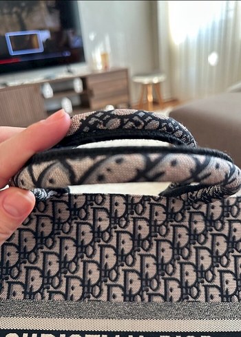 Christian Dior Desenli Gri Kadın Çanta - Görsel 6