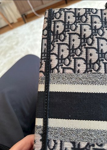 Christian Dior Desenli Gri Kadın Çanta - Görsel 5