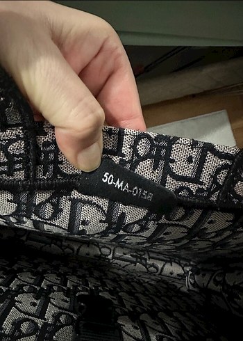 Christian Dior Desenli Gri Kadın Çanta - Görsel 8
