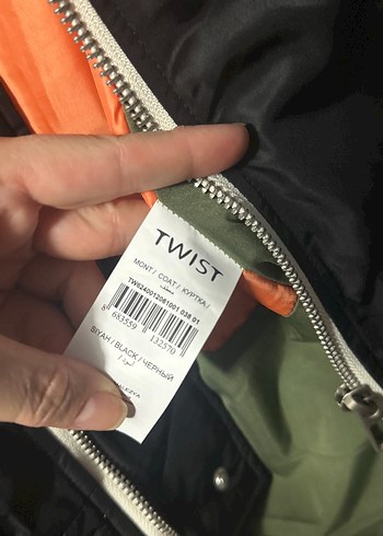 Siyah Oversize Fermuarlı Streetwear Kadın Ceket - Görsel 7