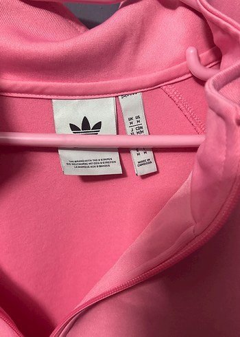 Pembe Kadın Yarım Fermuarlı Sweatshirt - Görsel 2