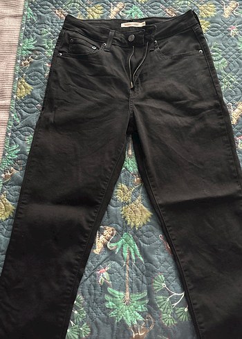 Siyah Regular Fit Midi Kot Pantolon - Görsel 2
