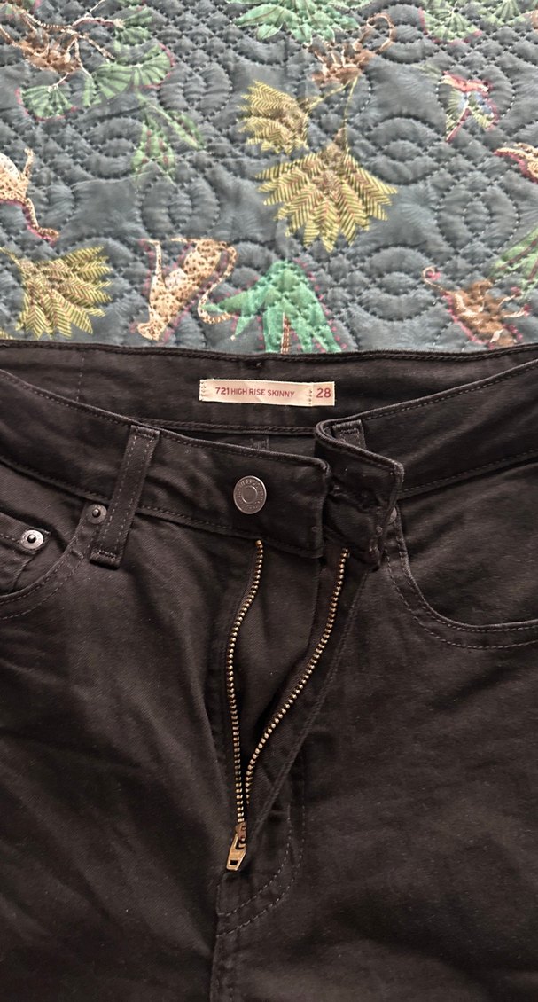 Siyah Regular Fit Midi Kot Pantolon - Görsel 3