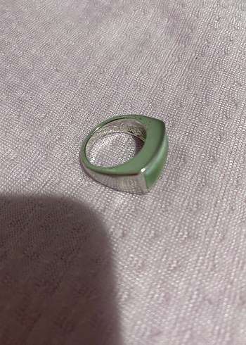 Diğer Yeşil Parlak Minimalist Kadın Yüzük