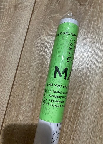 Beden Mango boyama posteri
