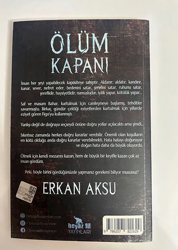 Ölüm Kapanı - Erkan Aksu korku/macera roman - Görsel 2