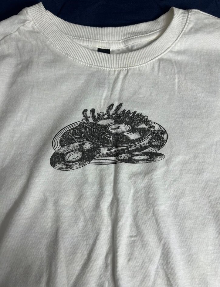 vintage h&m baby tee - Görsel 2