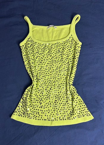 2000s vintage y2k pullu bluz - Görsel 2