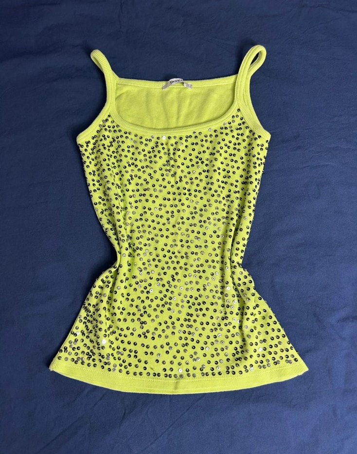 2000s vintage y2k pullu bluz - Görsel 2