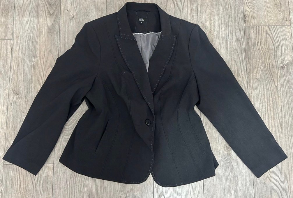marks & spencer vintage oversize Blazer Ceket - Görsel 2