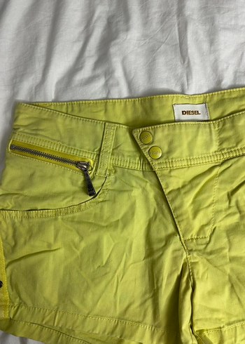 Diesel y2k Mini Şort Fermuarlı Detaylı - Görsel 3