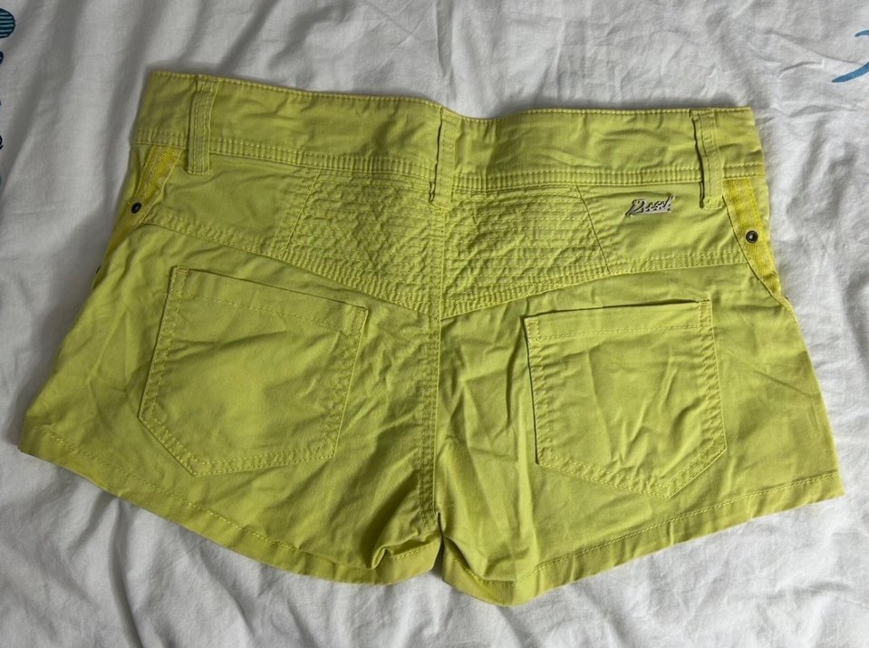 Diesel y2k Mini Şort Fermuarlı Detaylı - Görsel 4