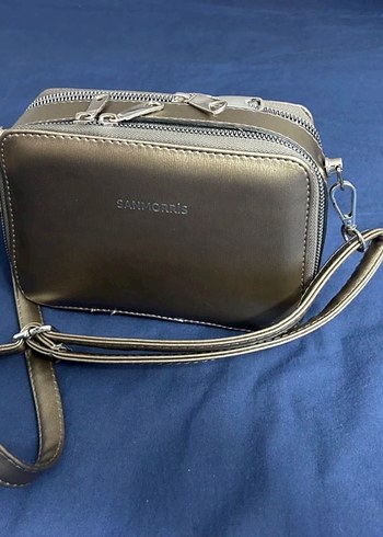 Gri Deri Sanmorris Kadın Çanta - Görsel 2