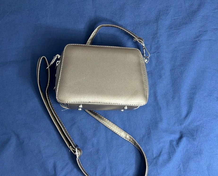 Gri Deri Sanmorris Kadın Çanta - Görsel 4