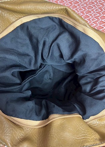 Parlak Vintage Deri Bohem Çanta - Görsel 4