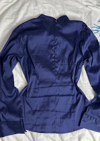 Gotik Dantel Fırfırlı Kadın Gömlek - Görsel 3