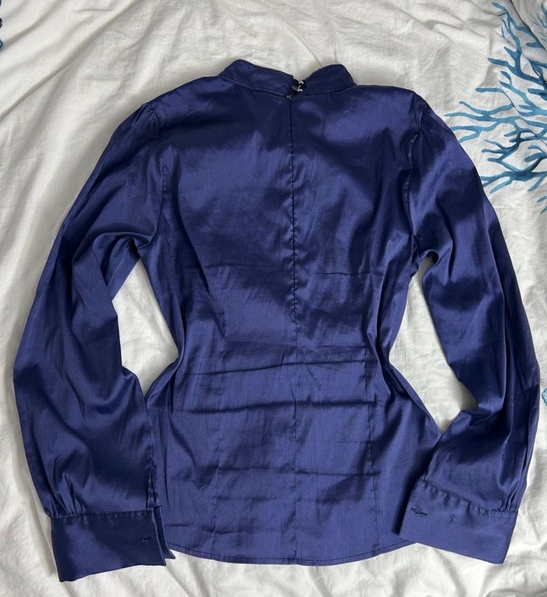 Gotik Dantel Fırfırlı Kadın Gömlek - Görsel 3