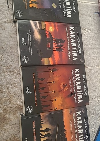 Beyza Alkoc - Karantina Roman Serisi (4 Kitap)