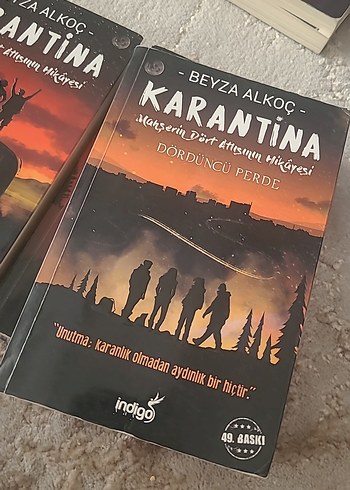  Beden Renk Beyza Alkoc - Karantina Roman Serisi (4 Kitap)