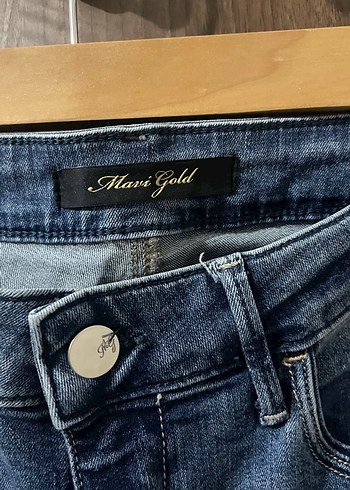 Mavi Gold Düğmeli Kadın Kot Pantolon