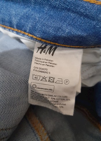 36 Beden H&M Jean Denim Pantolon hm
