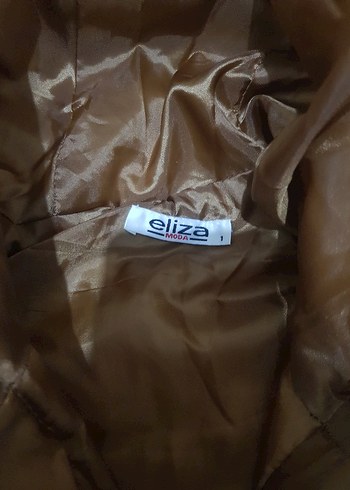 Bej Uzun Düğmeli Kadın Yelek - Görsel 3