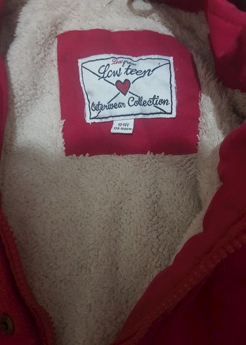 Düğmeli Midi Pembe Kız Çocuk Mont - Görsel 2