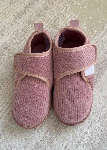 Kız Çocuk Pembe Sıcak Ev Terliği - Görsel 3