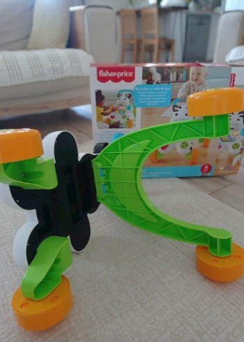 Fisher Price Renkli Fisher-Price Bebek Yürüteci zebra