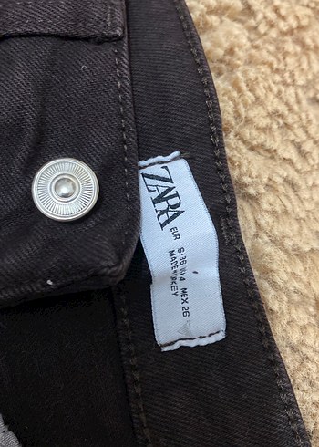 s Beden Kahverengi Kadın Denim Pantolon