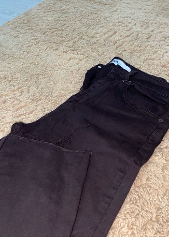 Kahverengi Kadın Denim Pantolon