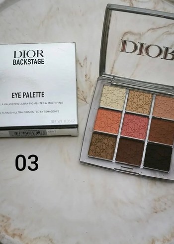 Dior Backstage 03 Göz Paleti