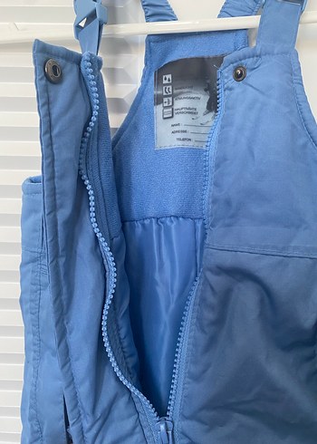 Mavi Çocuk Askılı Kışlık Tulumu - Görsel 6