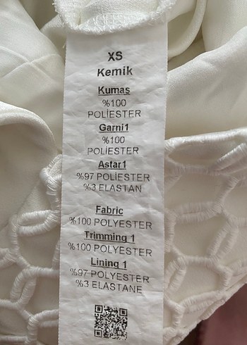 ADL nişan kıyafeti Beyaz Midi Elbise - Görsel 4