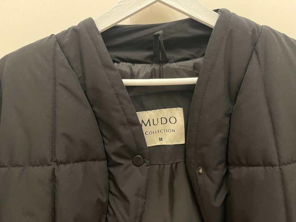 Siyah Kadın Mont - Görsel 2