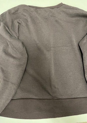 Gri Oversize Tweety Baskılı Sweatshirt - Görsel 3