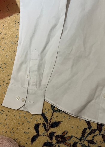 Tudors Düğmeli Beyaz Erkek  Gömlek - Görsel 3