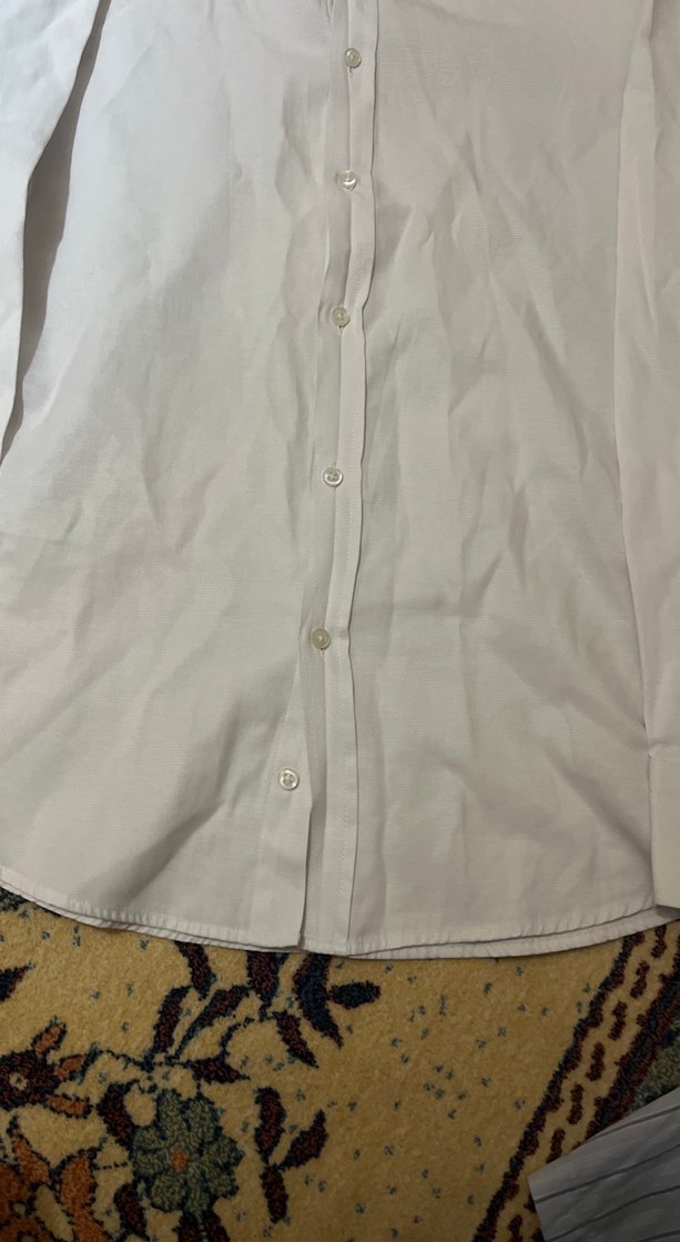 Tudors Düğmeli Beyaz Erkek  Gömlek - Görsel 4
