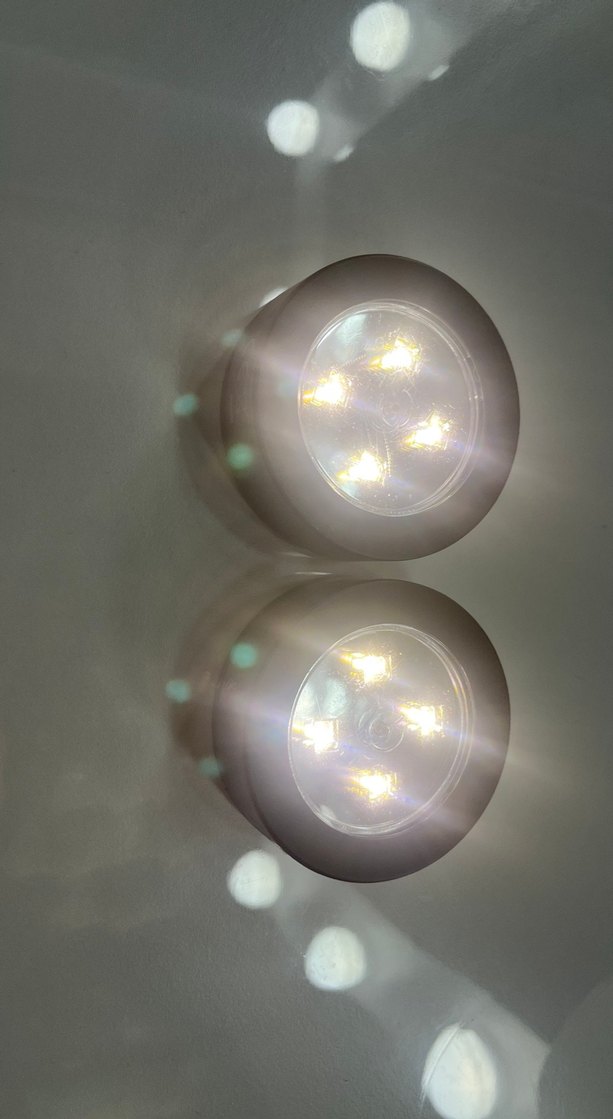 Beyaz LED Dokunmatik Gece Lambası - Görsel 2